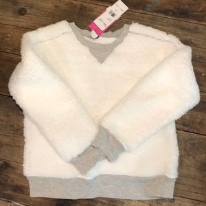 Splendid Sherpa Sweatshirt, brand new with tags